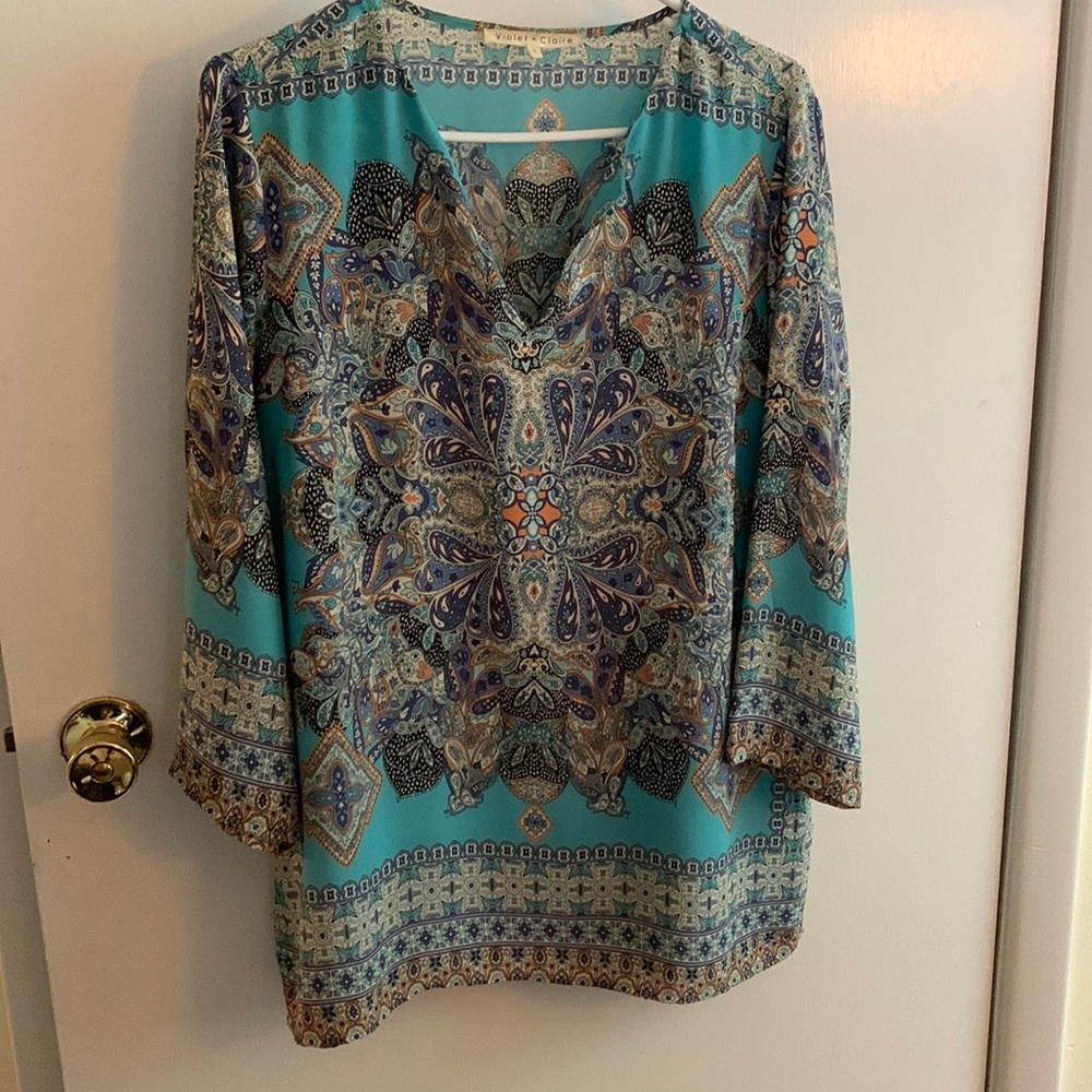 3/4 sleeve tunic